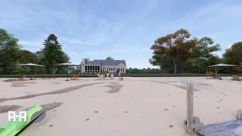 The Maple house plan, exterior view 8